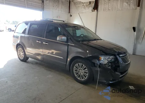 2016 Chrysler Town & Country Touring L from USA, damaged, VIN 2C4RC1CGXGR119493